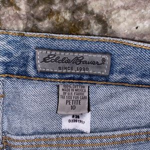 Vintage Eddie Bauer hi-rise Jean Shorts